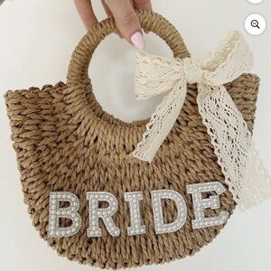Women Bride tote Bag Handwoven.